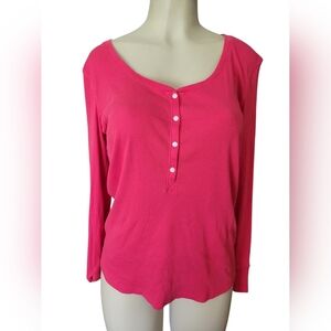 Victoria Secret Pink Long Sleeve Top XL
